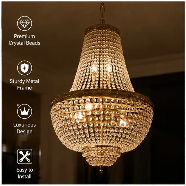 Premium Crystal Chandelier